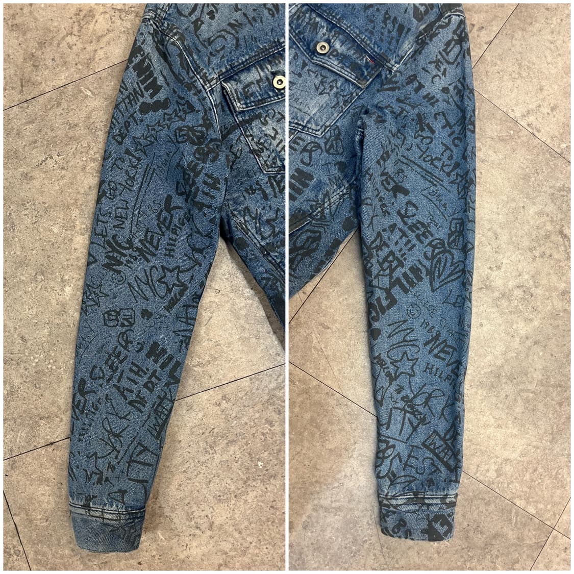 타미힐피거 데님 자켓 L #csz3733 상품이미지5