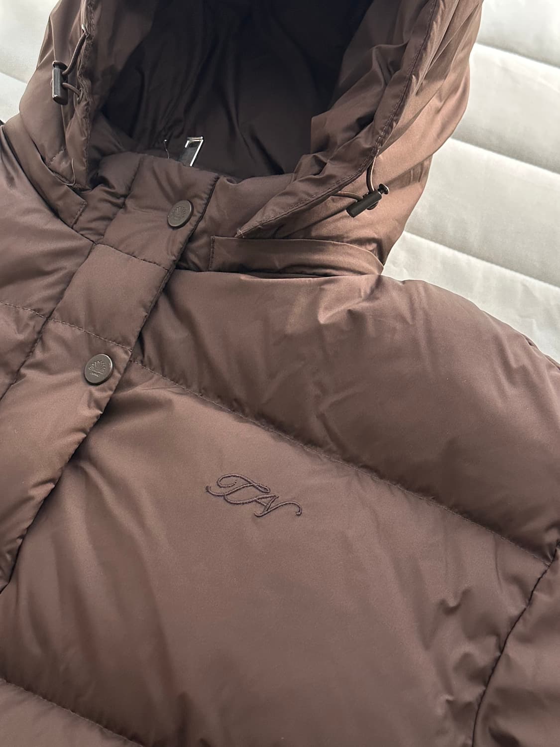 타낫 TANNAT 머디 푸퍼 자켓 패딩 브라운 상품이미지3