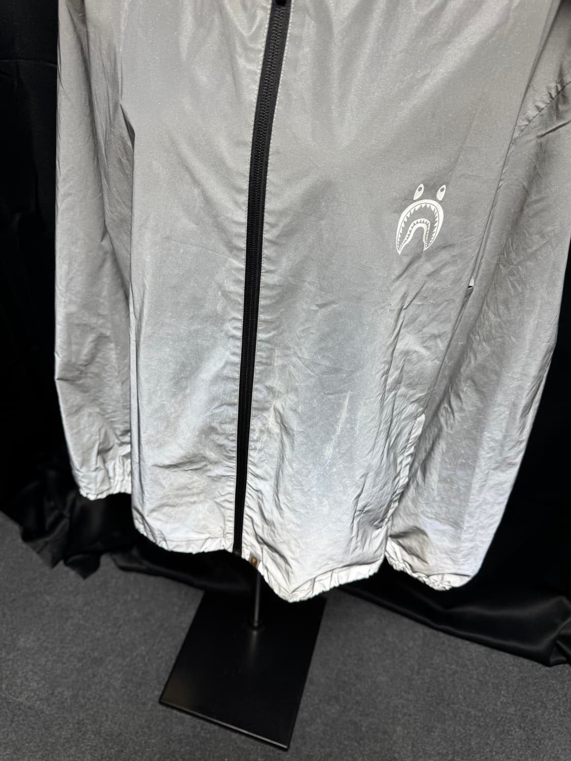 (실버) 베이프 리플렉터 샤크자켓 #bape #바람막이 #샤크 #스카치 상품이미지6