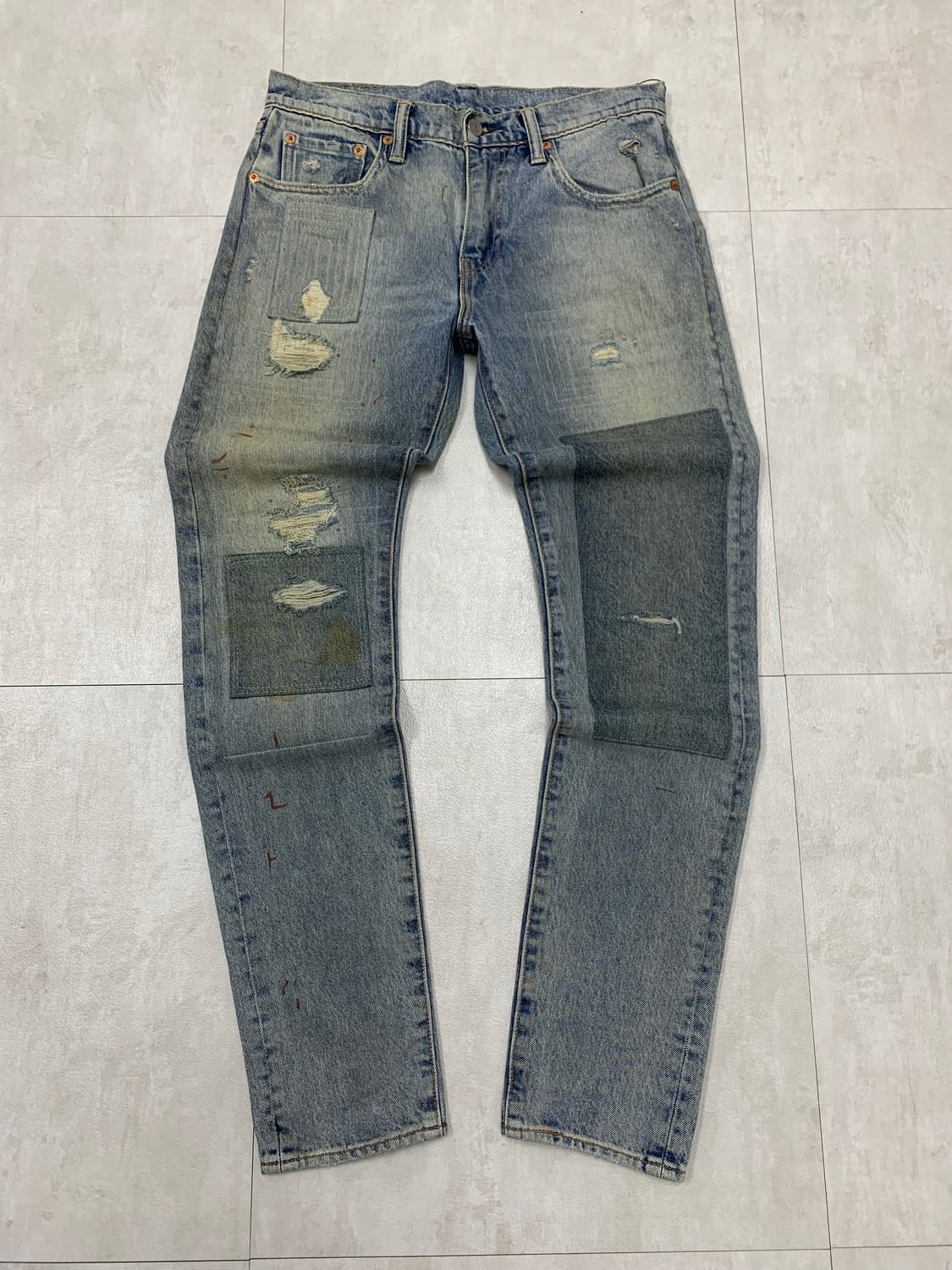 리바이스 512 데님 패치 팬츠 #433 상품이미지1