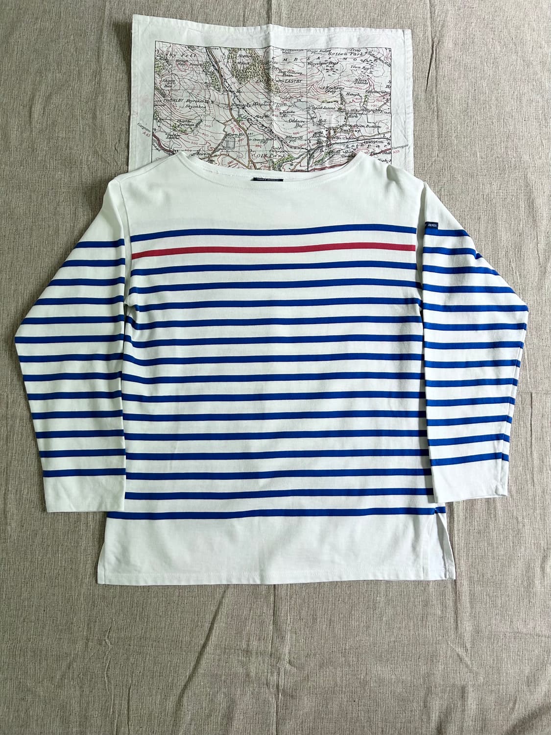 세인트 제임스 마리니에르 단가라 스트라이프 티 Made in France 상품이미지1
