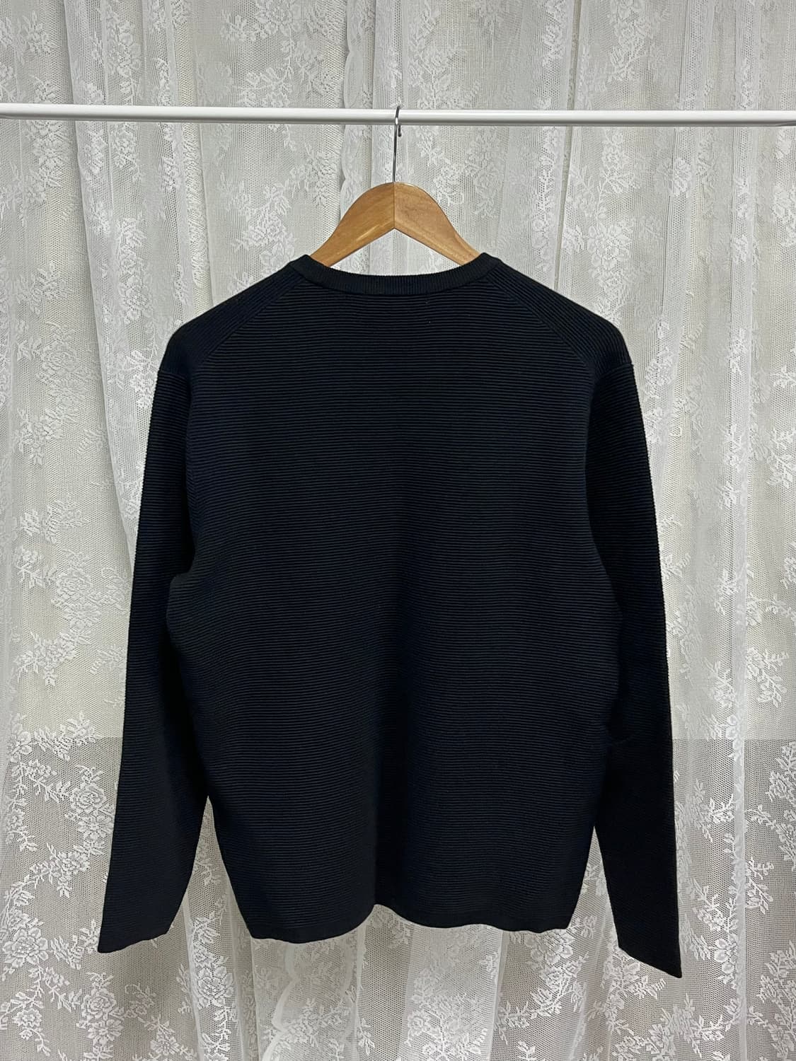 95) 시리즈 20FW 캐시미어 블렌드 코튼 니트 블랙 상품이미지2