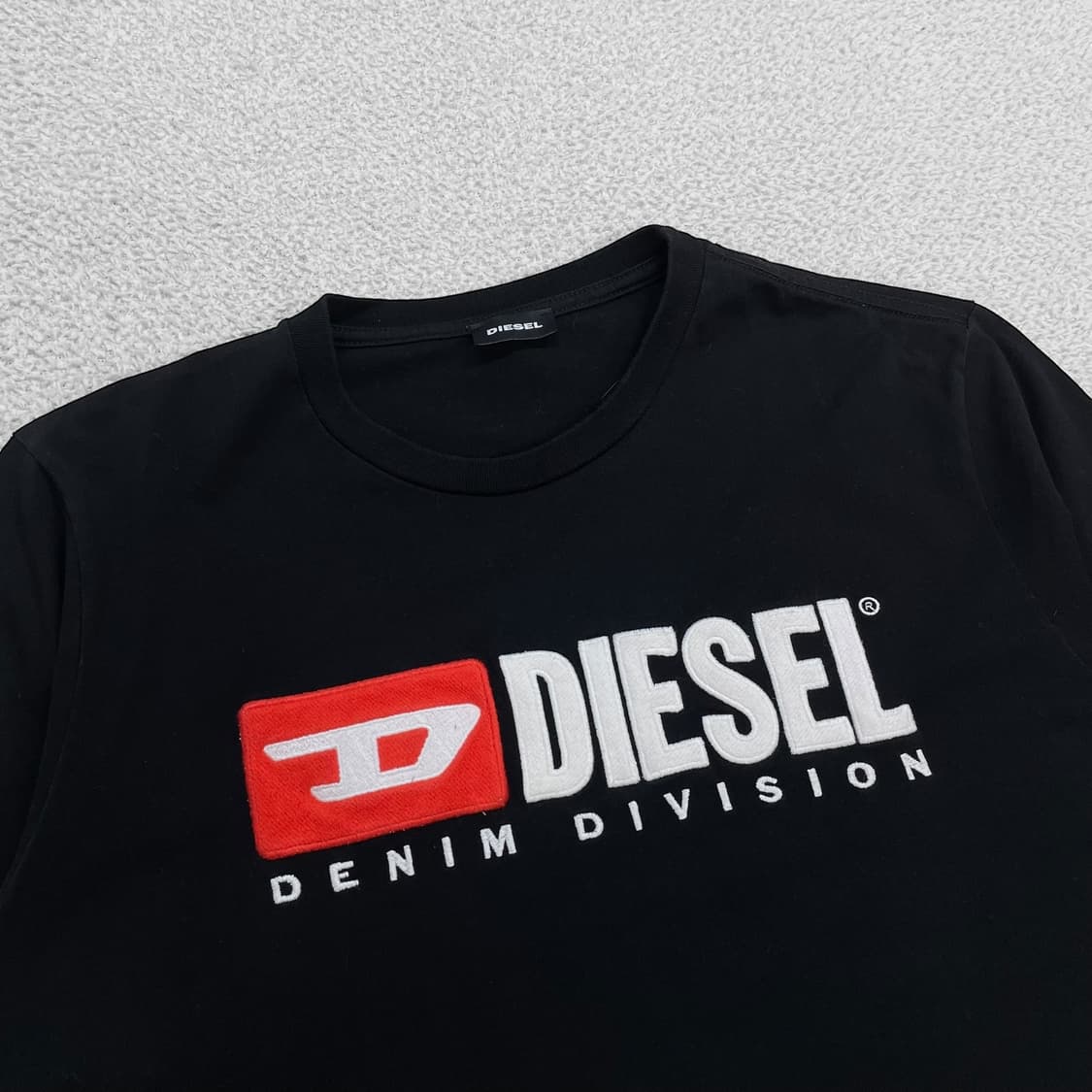 디젤 Diesel 딥스트로이트 반팔 티셔츠 블랙 상품이미지2