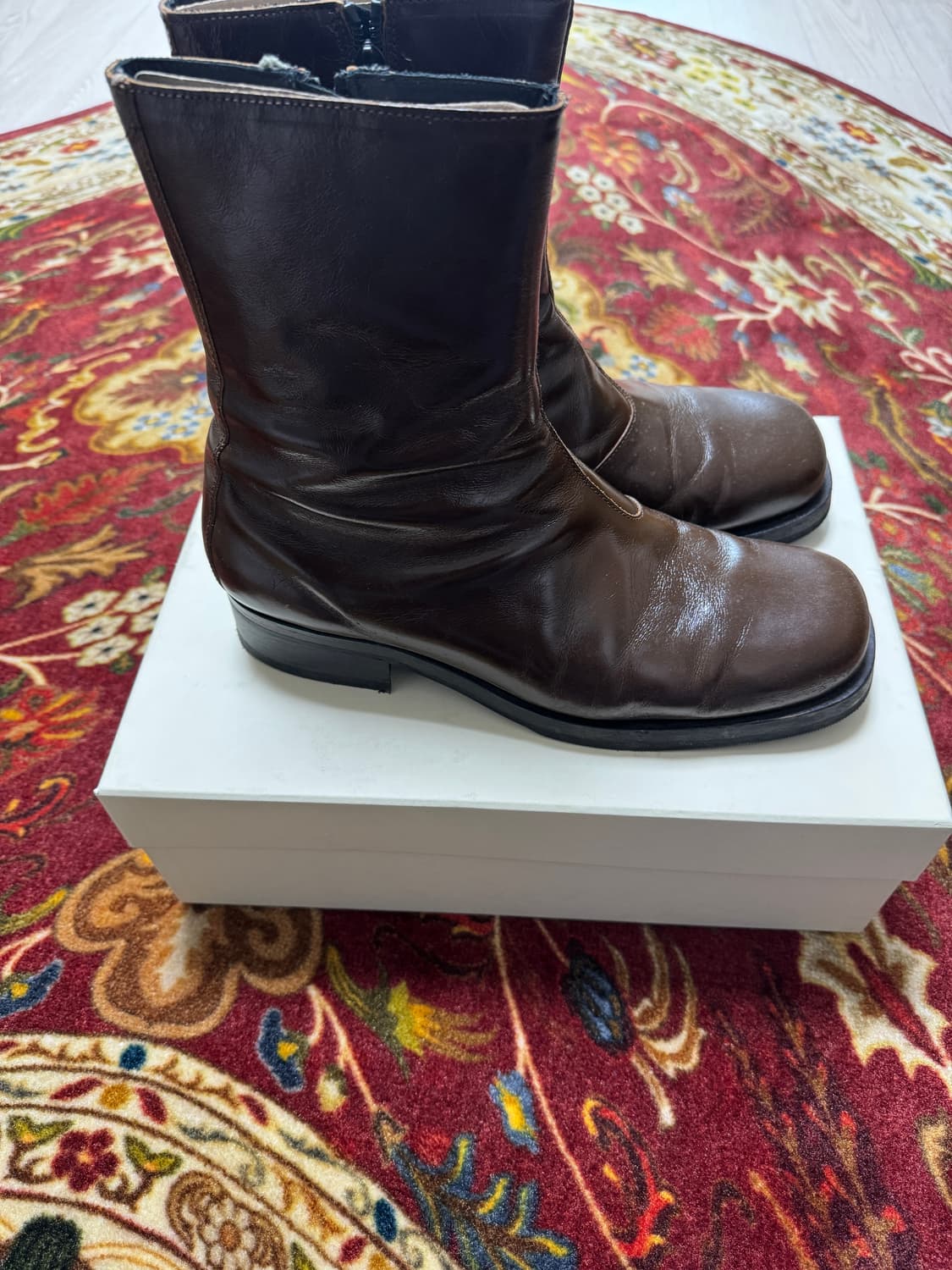 아워레가시 카미온 올리브 레더 43사이즈 상품이미지6