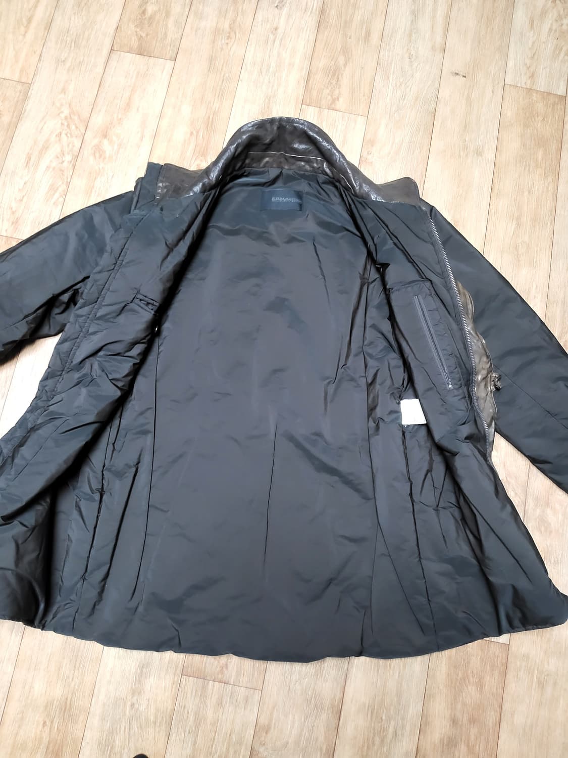 이태리명품.에르마노설비노(Ermanno Scervino)레더믹스드 자켓 상품이미지4