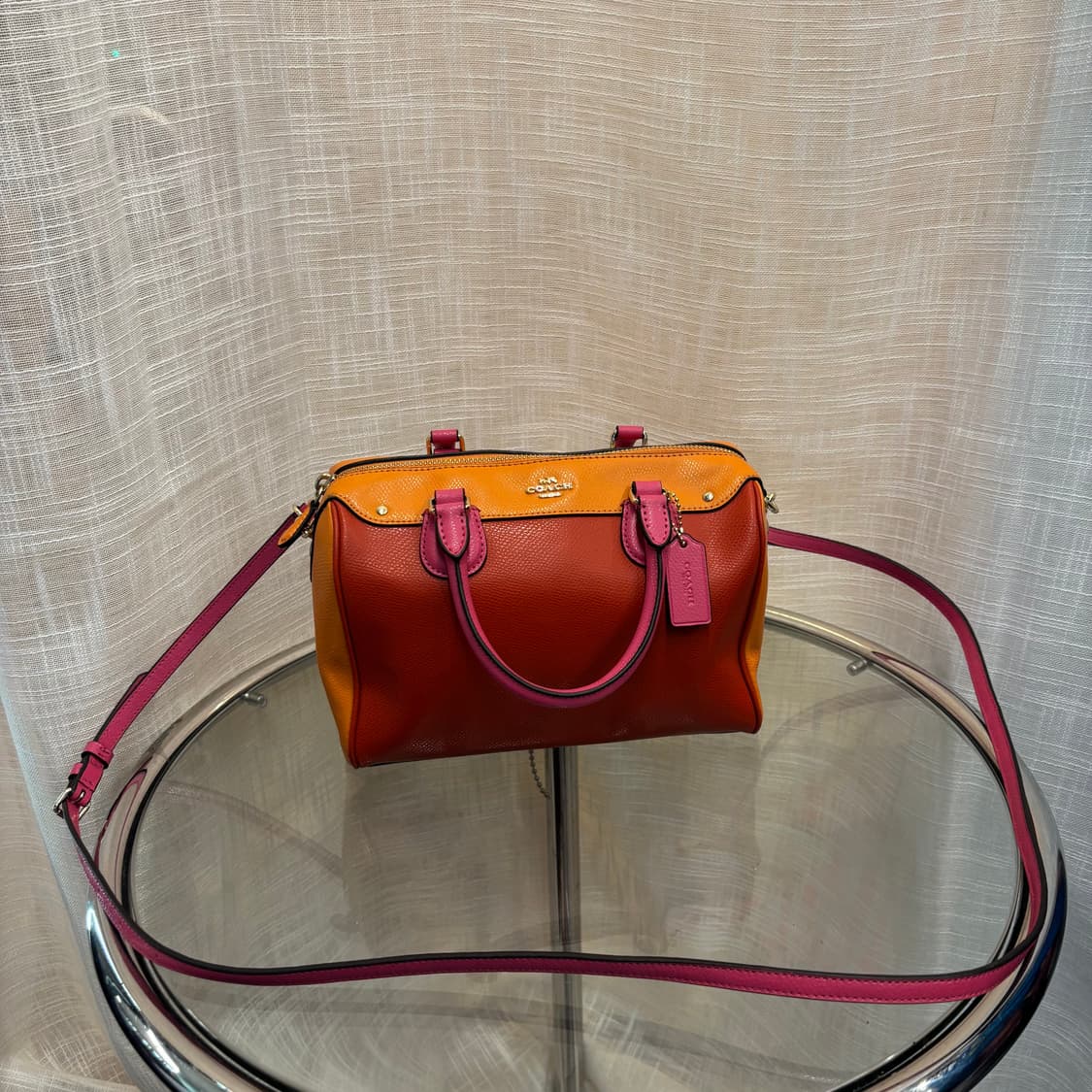 정품 코치 보스턴 토트백     상품이미지1