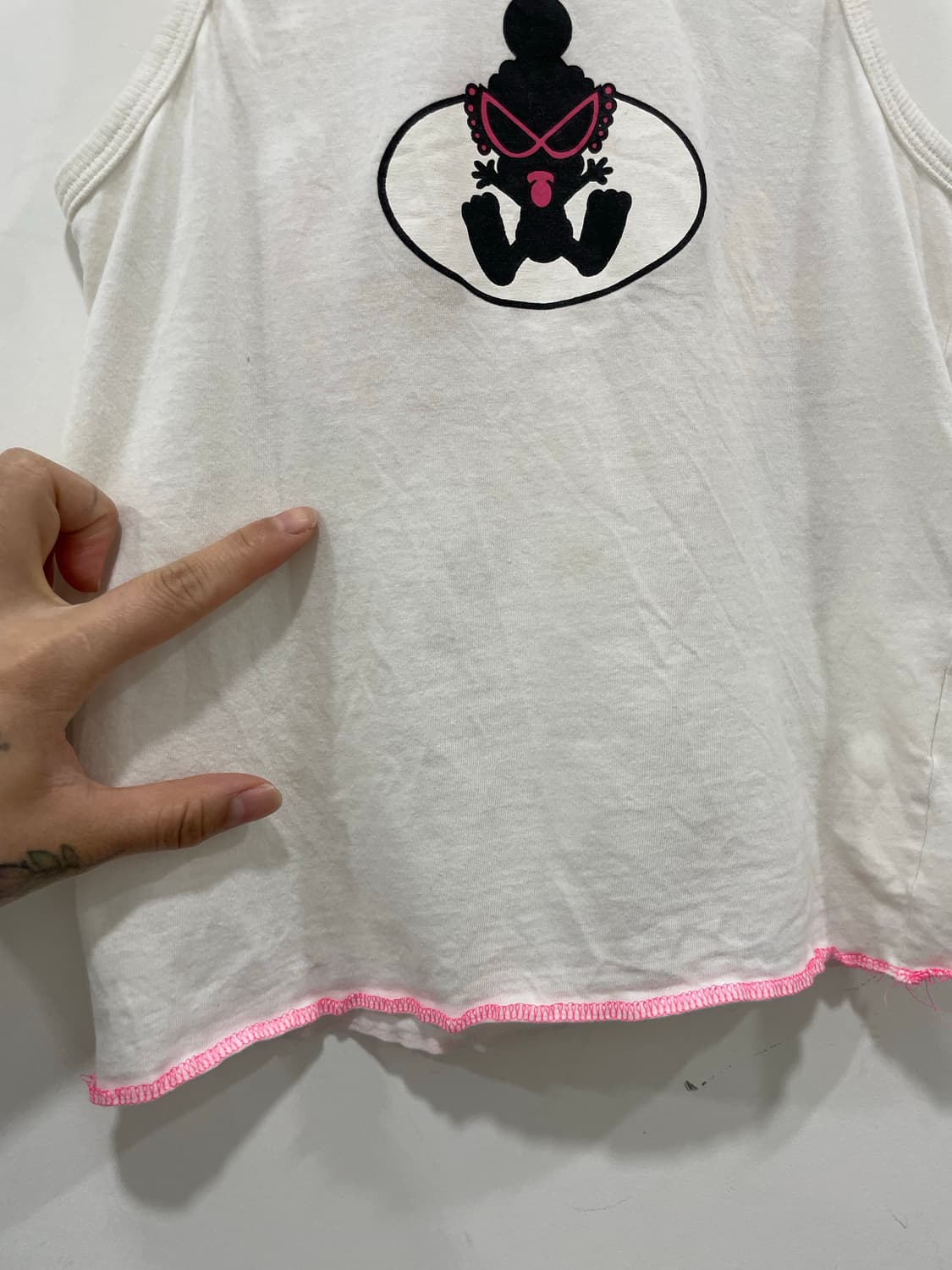 Hysteric Mini 히스테릭 미니 미니짱 프린팅 크롭 나시 상품이미지8