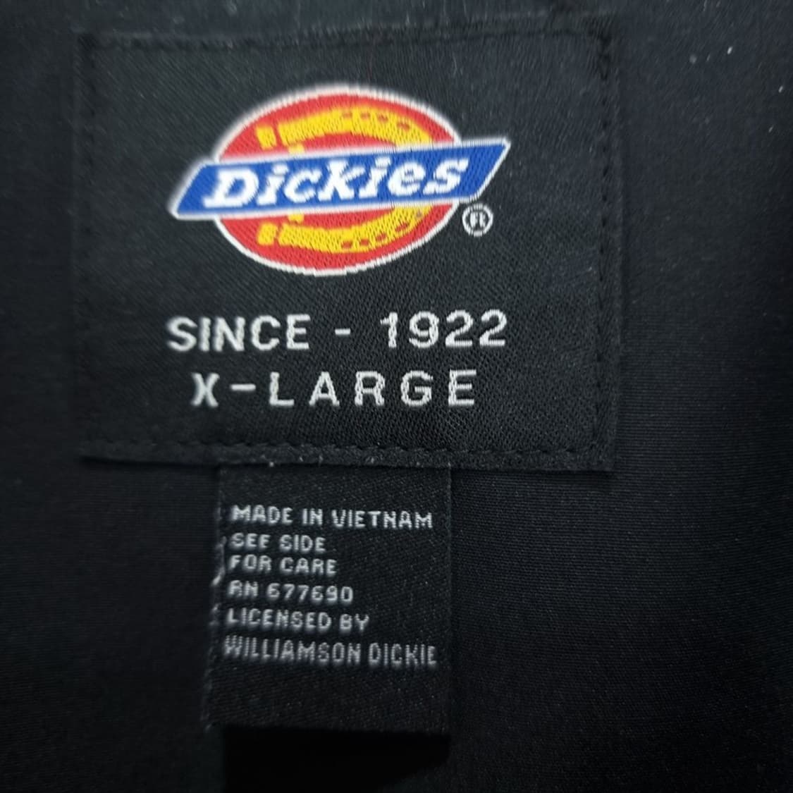 [디키즈] 로고 패치 후드 바시티 자켓 블랙 M18788 상품이미지8