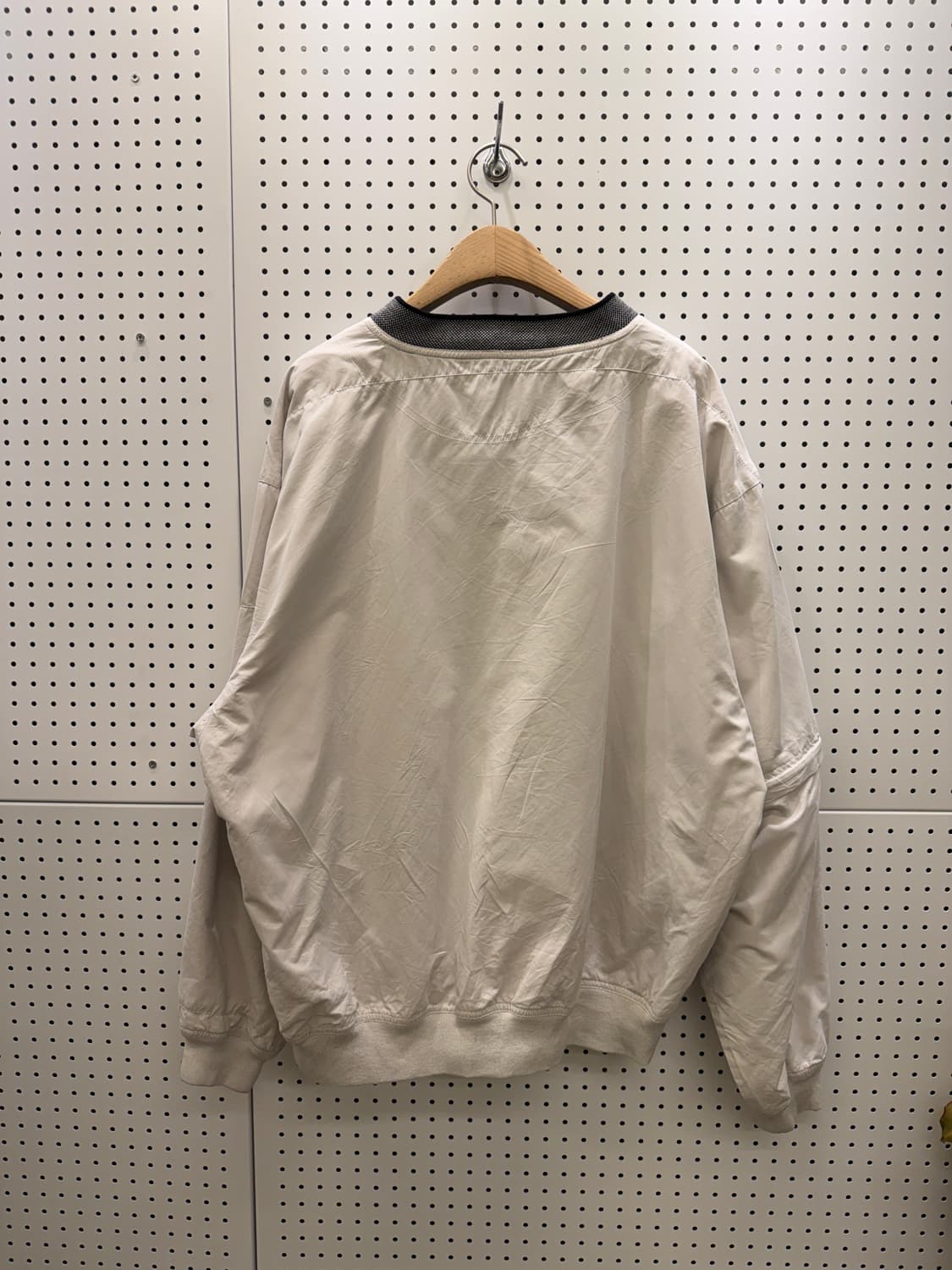 90s 나이키 센터 스우시 박시핏 우븐 웜업 U30 상품이미지3