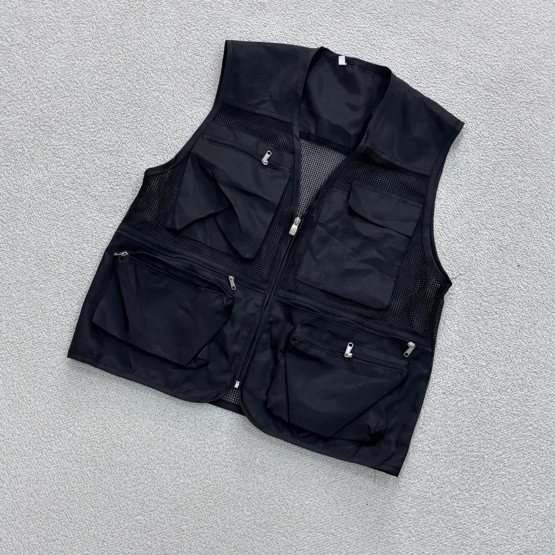 L 빈티지 남성 아웃도어 작업 조끼 0415E 상품이미지1