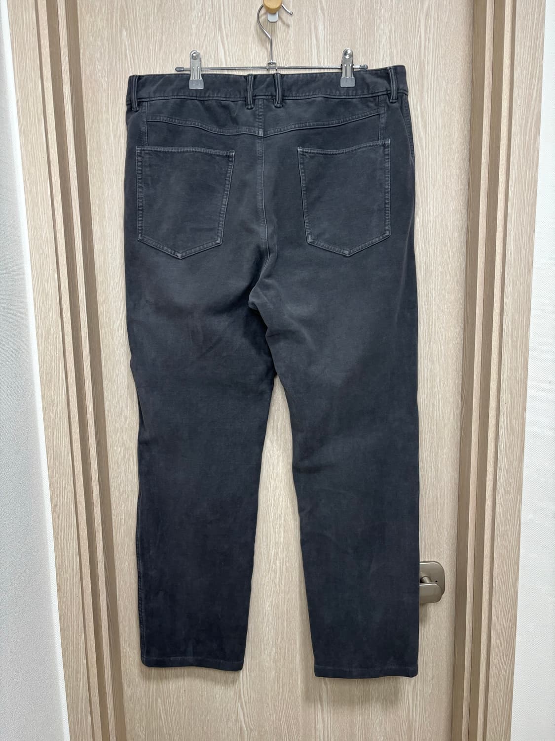 타임옴므 브러시드 워싱 스트레이트 팬츠86(34)/다크그레이 상품이미지3