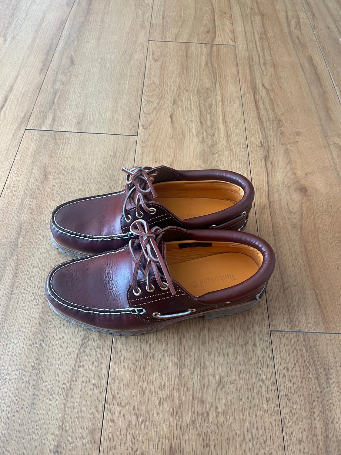 팀버랜드 어센틱 3 아이 클래식 러그 버건디 상품이미지4