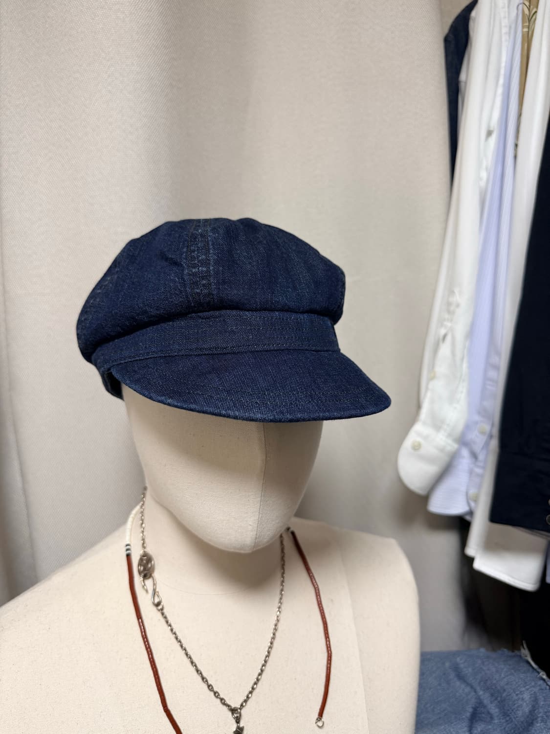 rrl 데님 모자 판매 상품이미지2