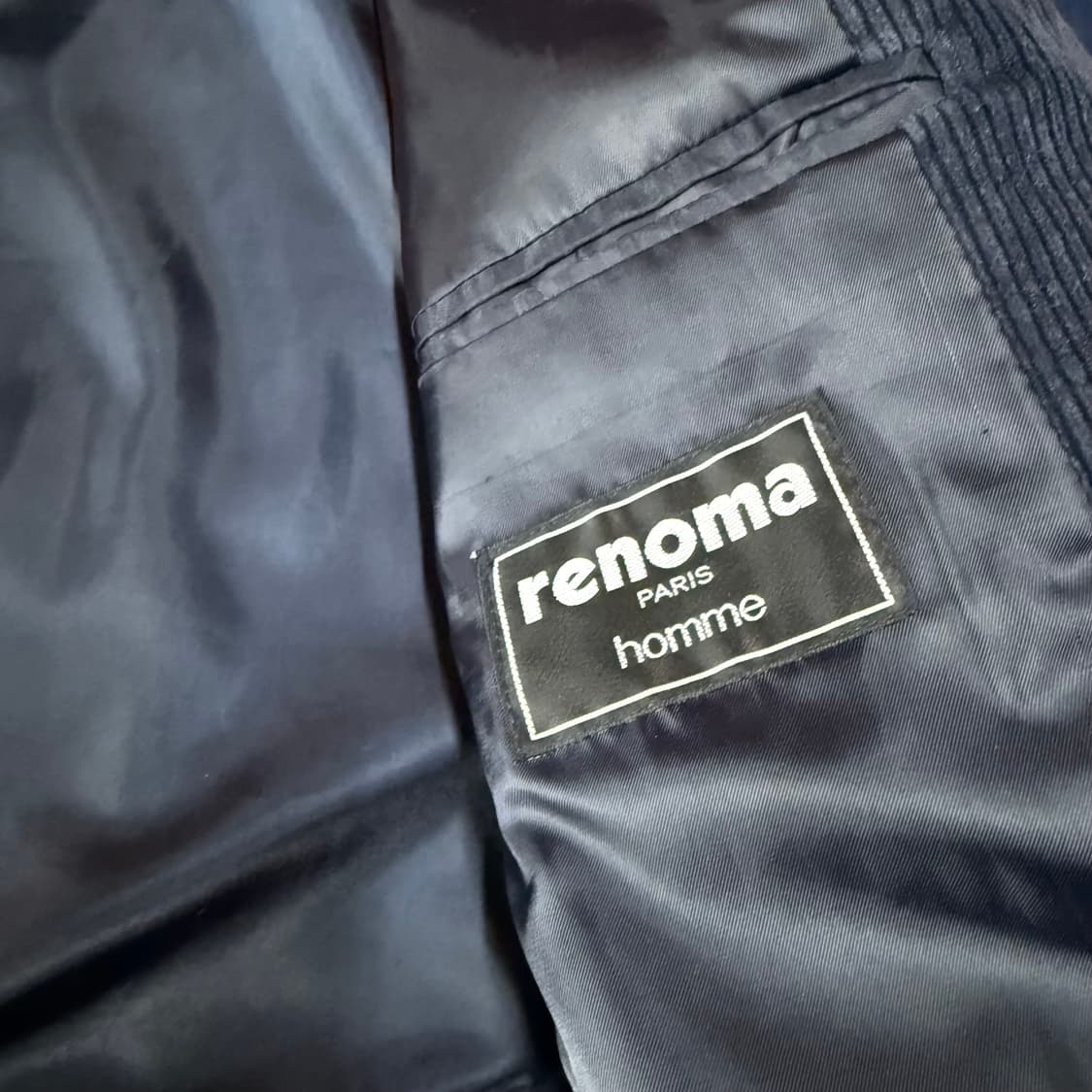 레노마 코듀로이 테일러드 자켓 100-103 상품이미지4