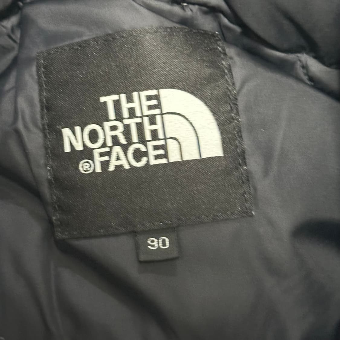 90 노스페이스 블루 눕시 700 패딩 상품이미지4