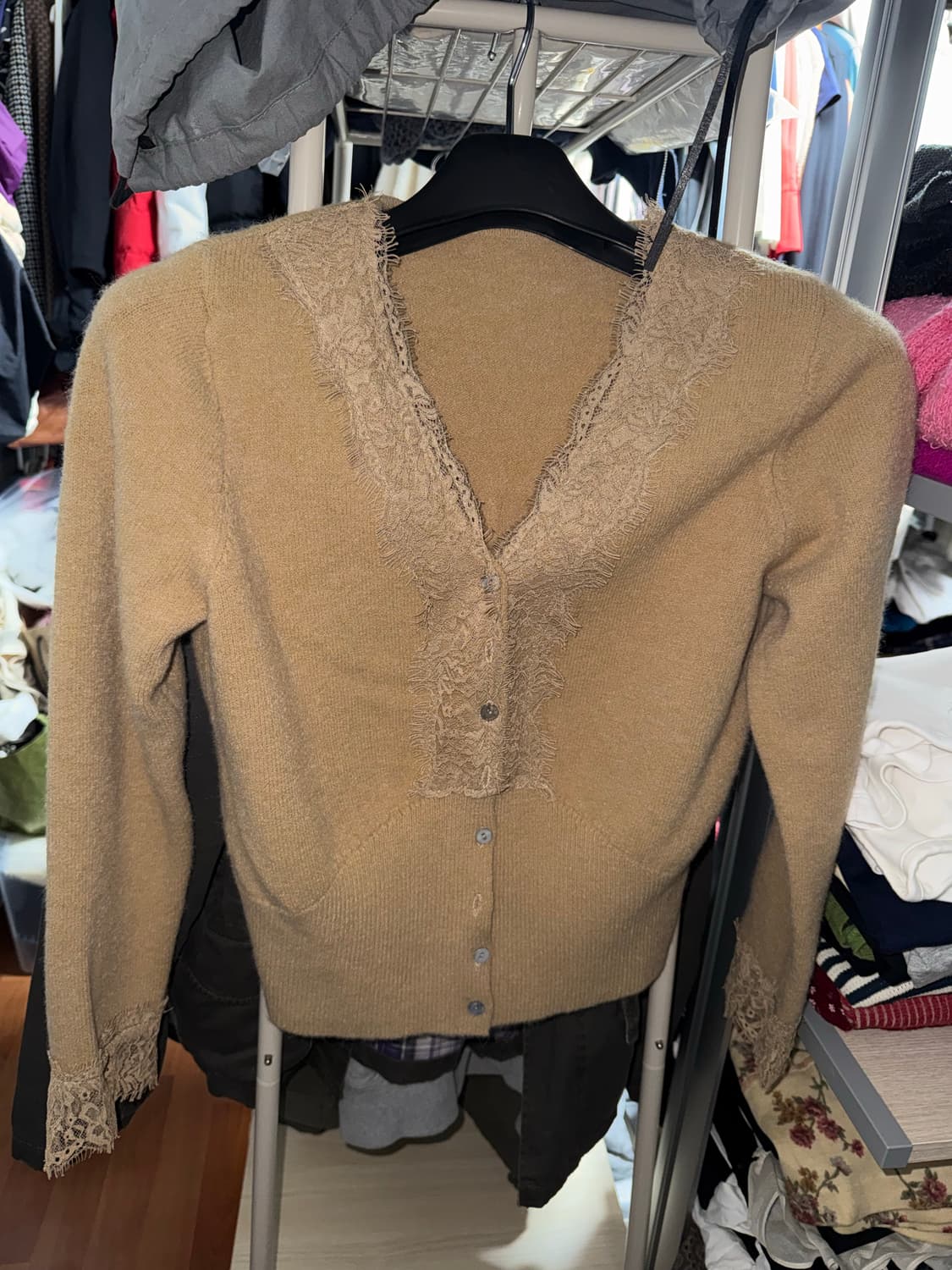 레이스가디건 상품이미지1