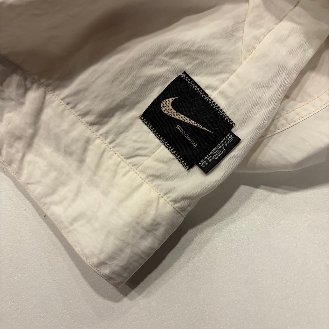 [L] 나이키 NSW 팬텀 화이트 아이보리 바람막이 자켓 D157 상품이미지7