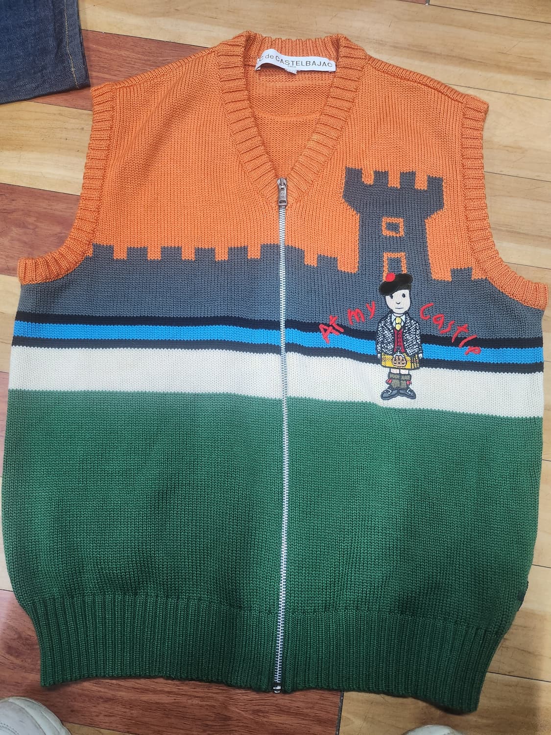 까스텔바작니트조끼 상품이미지1