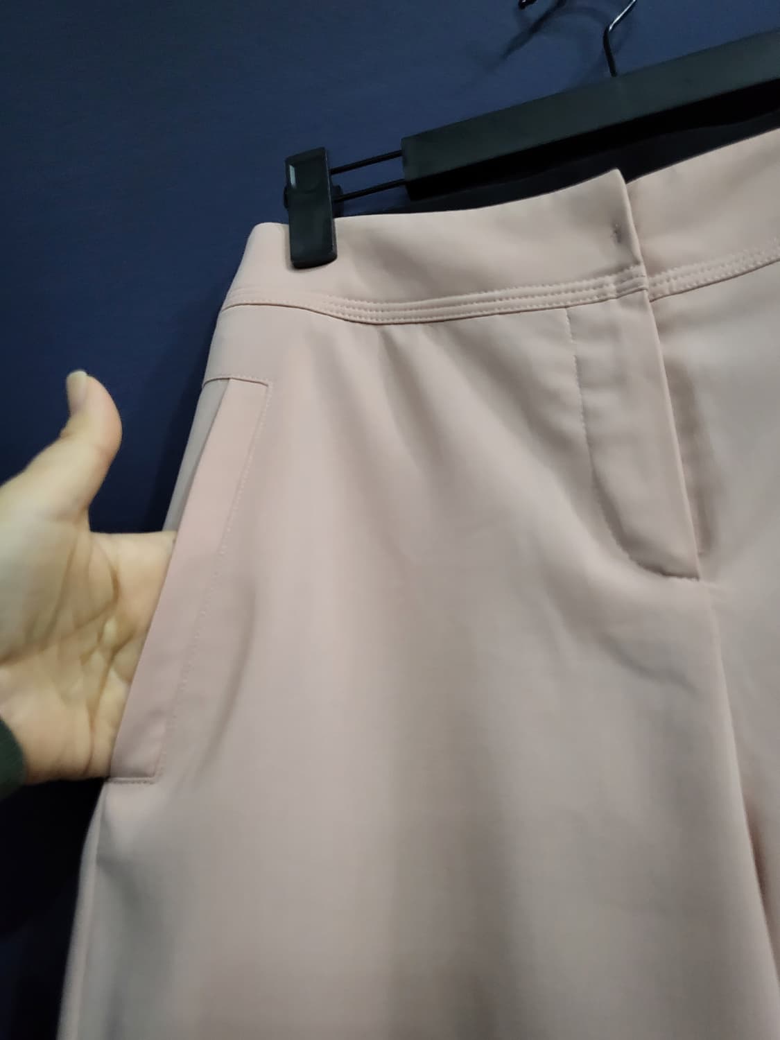 꼼빠니아 밴드 와이드 팬츠 상품이미지3