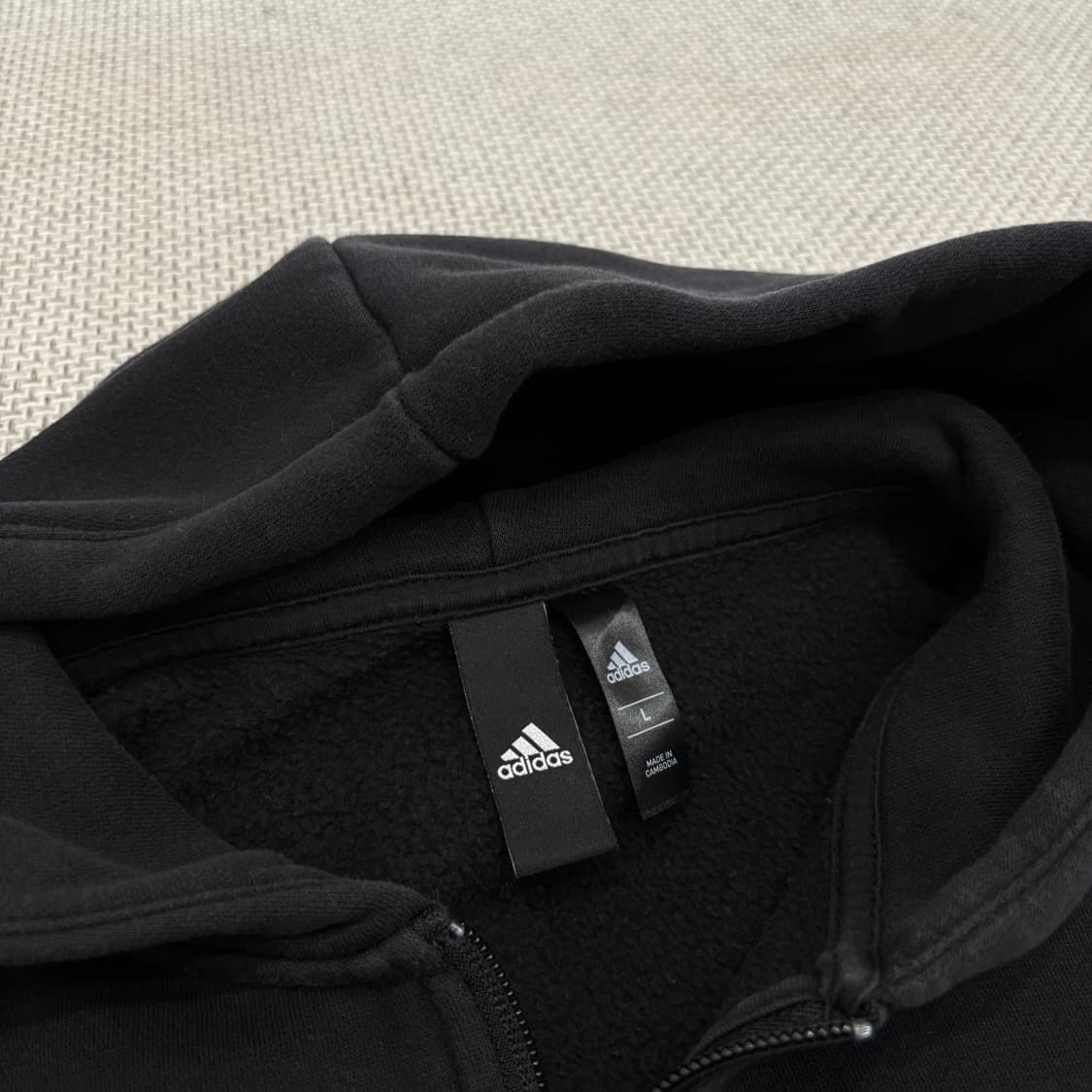 adidas 투웨이 지퍼 후드집업 상품이미지4