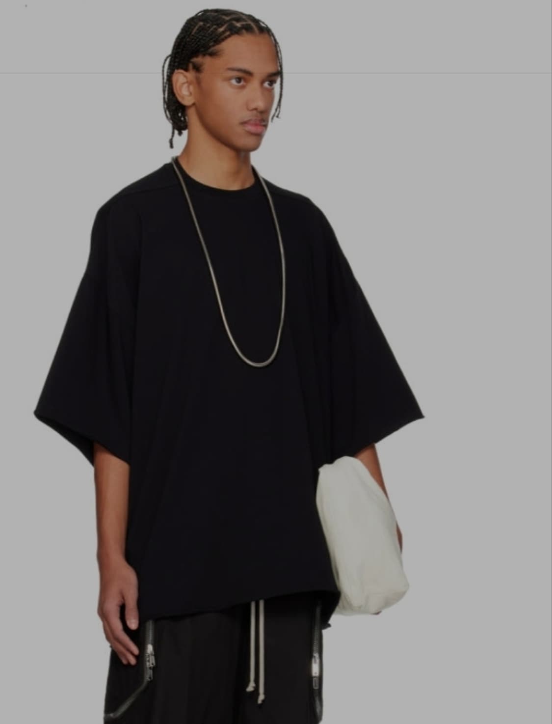 릭오웬스 SS25 토미티 JA 블랙 상품이미지4