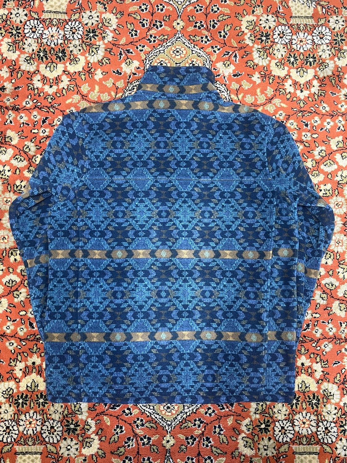 [XL] 컬럼비아 체크 패턴 후리스 자켓 상품이미지2