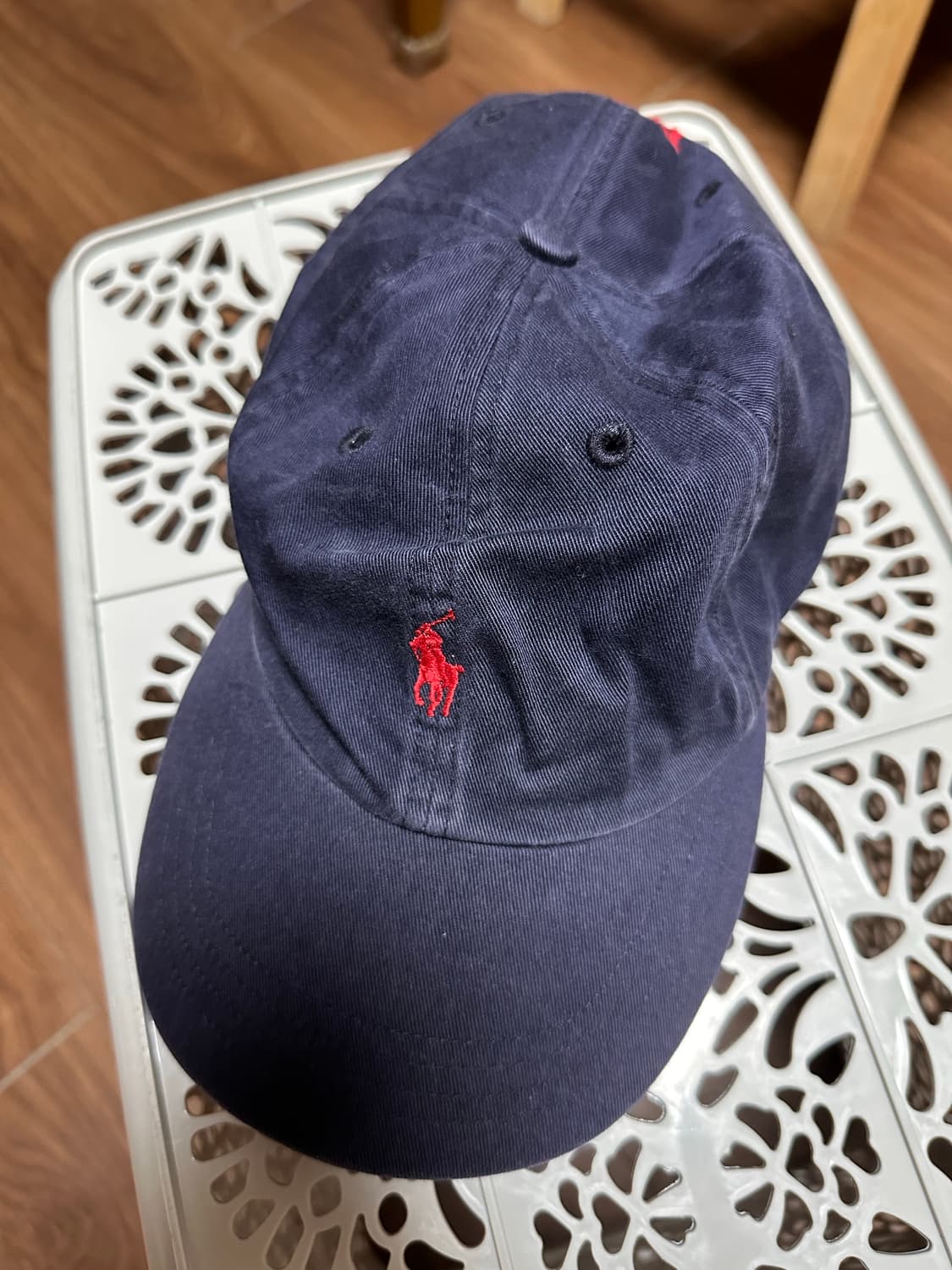 90s 빈티지 폴로 볼캡 네이비 상품이미지1