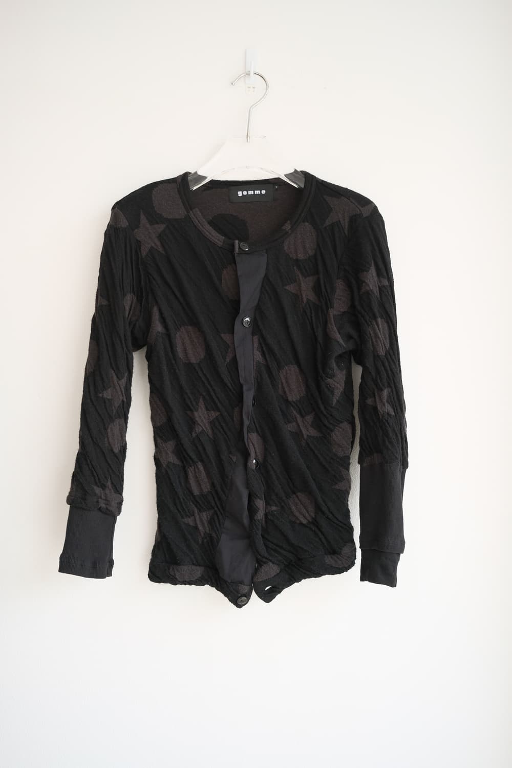 Wrinkled star & dot cardigan  상품이미지5