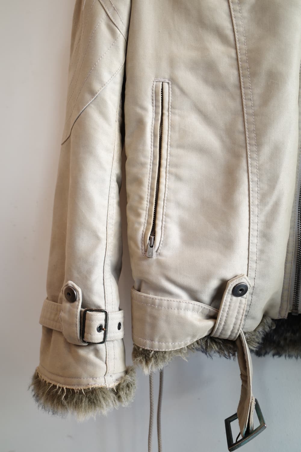 SCHLUSS 코튼 라이더 자켓  상품이미지4