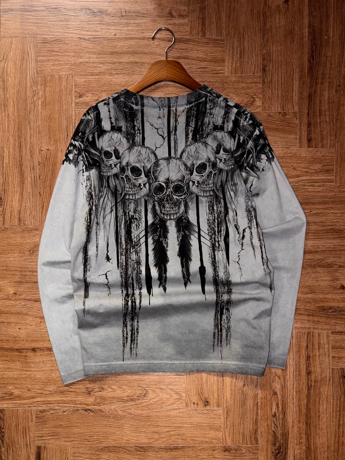 버커루 락시크 해골 롱슬리브 상품이미지3