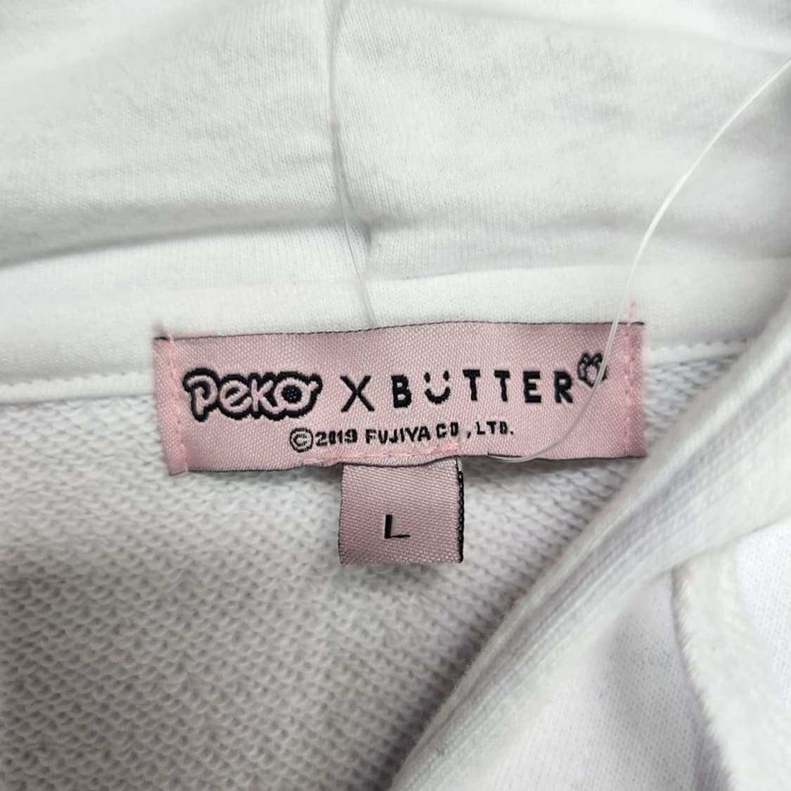 새상품 BUTTER x PEKO  밀키캔디 후드티  L 상품이미지5
