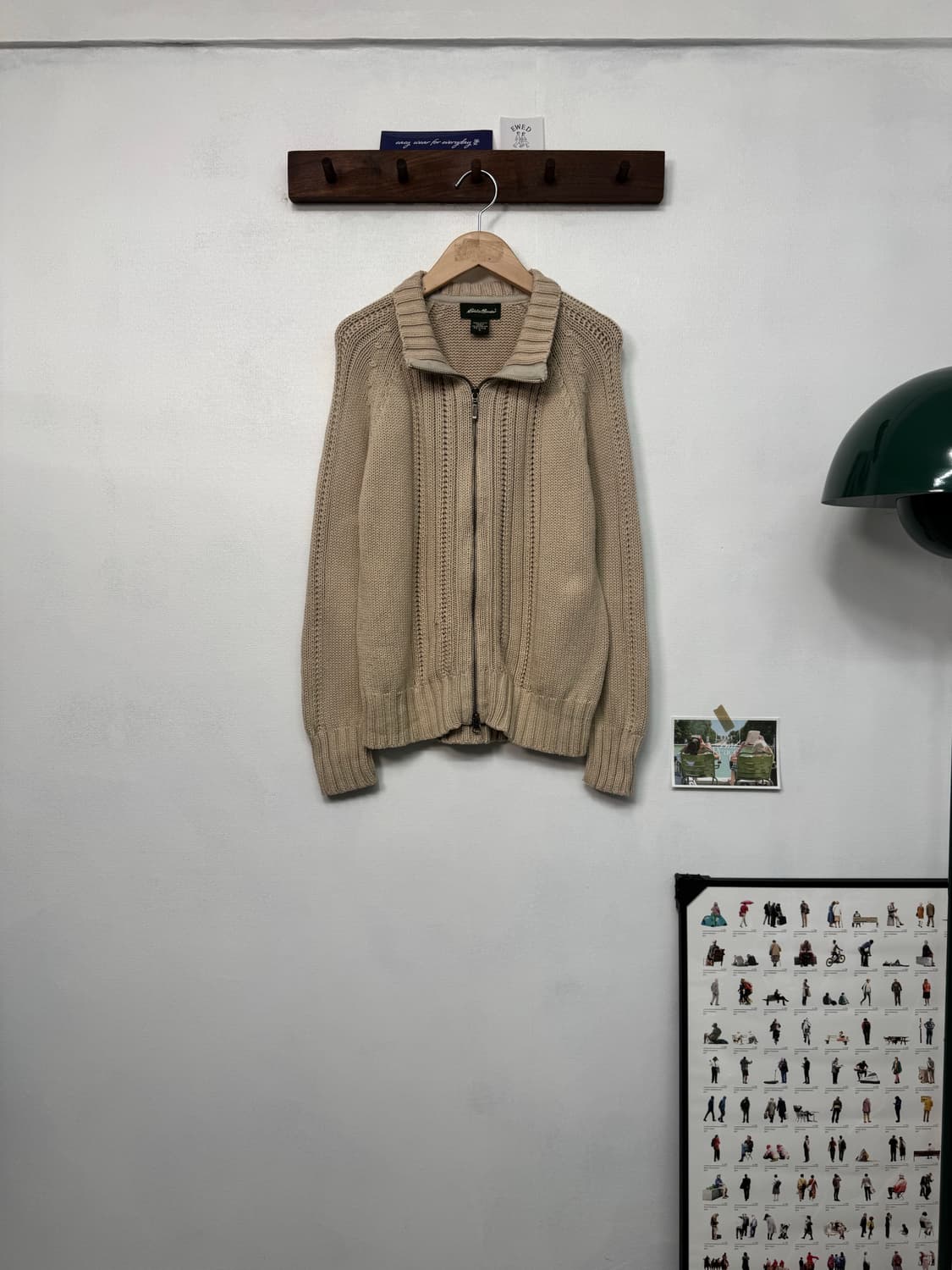 에디바우어 집업 가디건/N106 상품이미지2