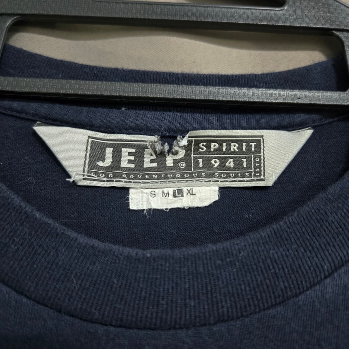 No.10 지프 JEEP 스피릿 패치 네이비 반팔티 상품이미지3