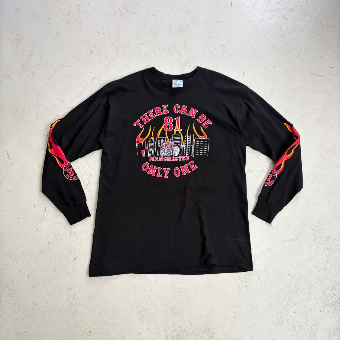 00s M&O 빈티지 불꽃프레임 롱슬리브 L 상품이미지1