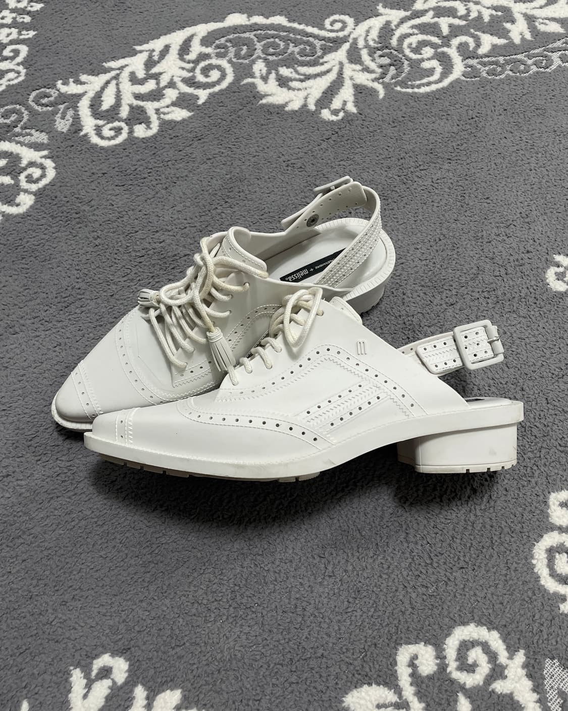 Melissa X Herchcovitch 러버 웨스턴 컷아웃 로퍼 샌들 상품이미지2