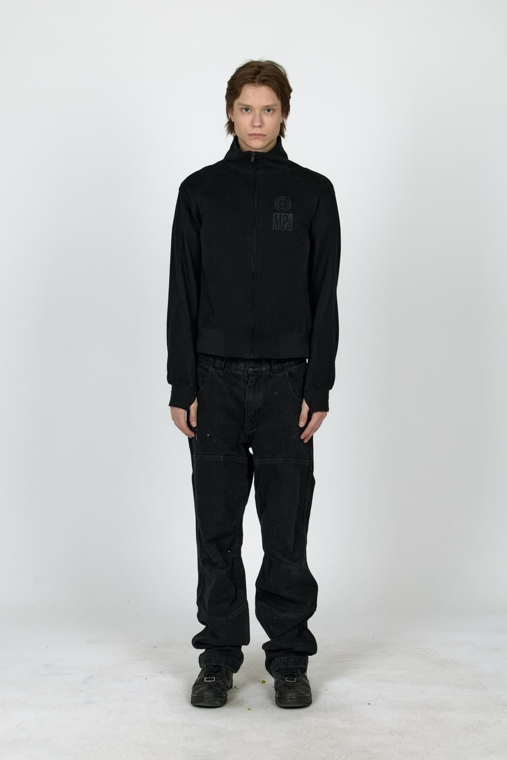 MPa CONTRAST ZIPPED JACKET (BLACK) L 상품이미지2