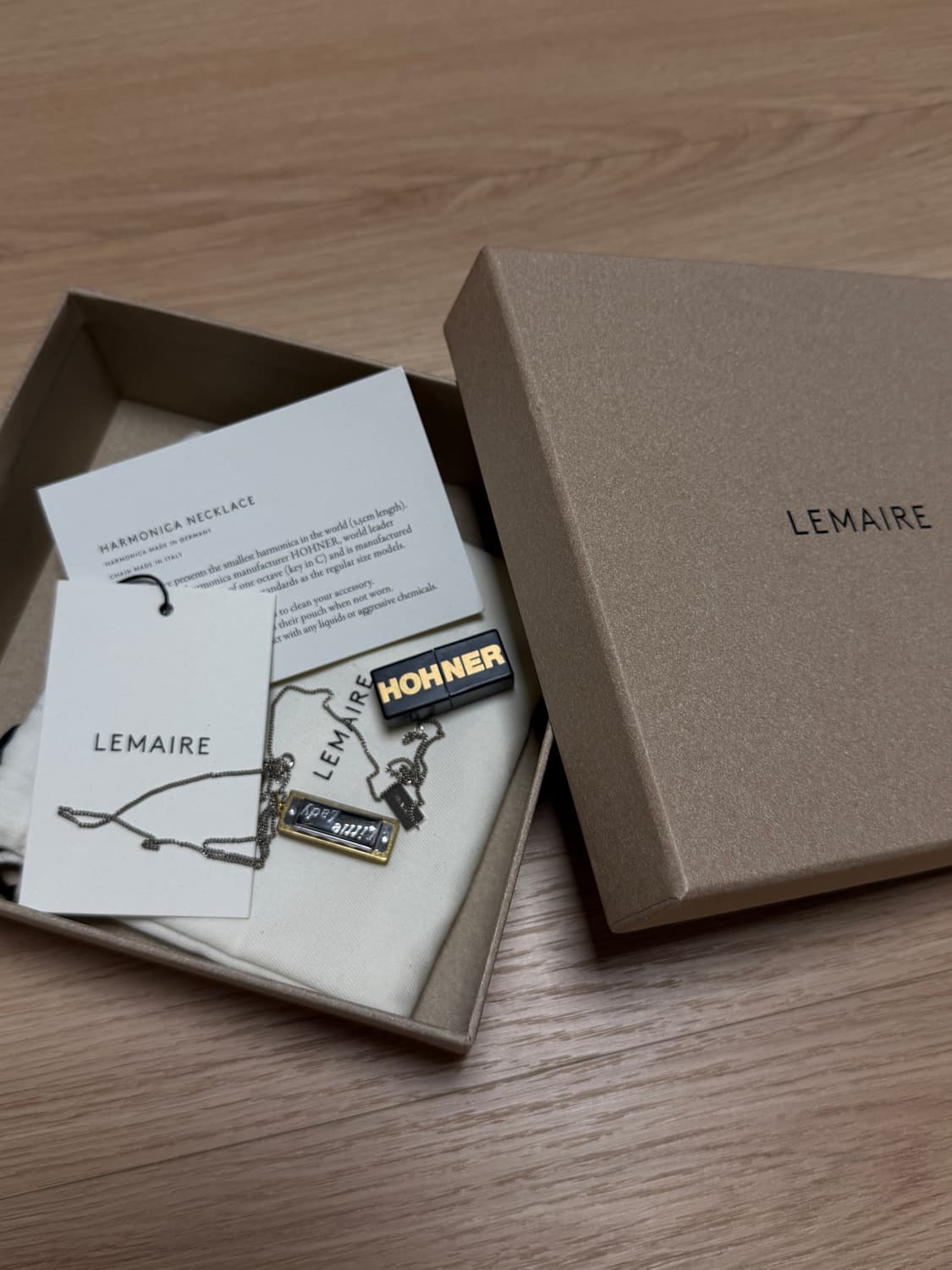 [OS] 르메르 하모니카 목걸이 상품이미지2