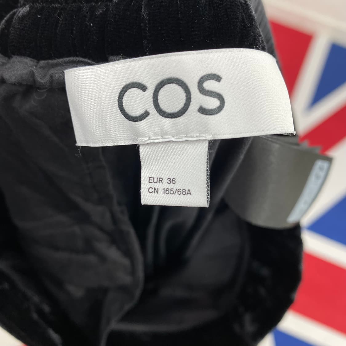 COS 벨벳팬츠 여성 36 상품이미지4