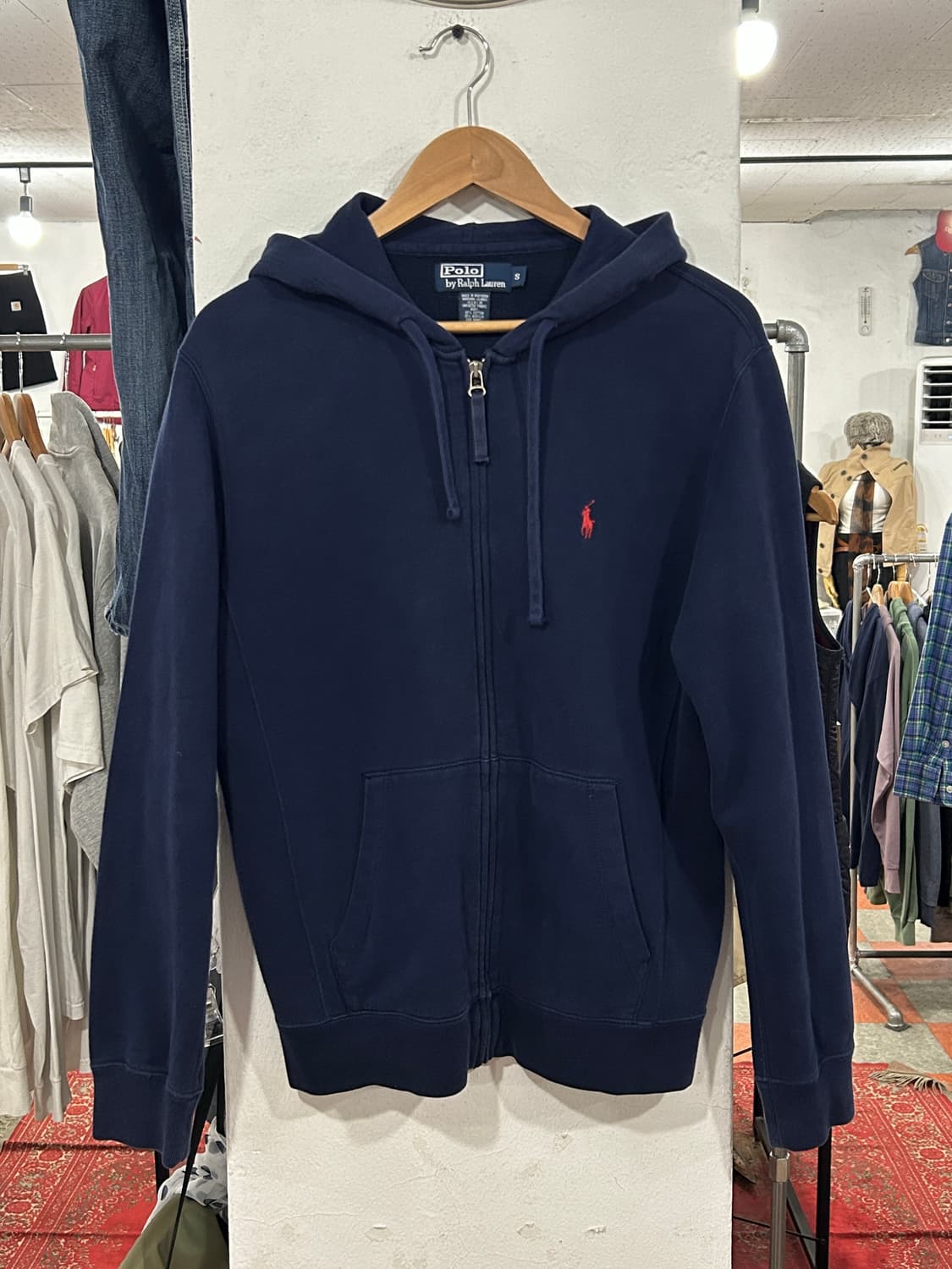 폴로 후드집업 상품이미지3