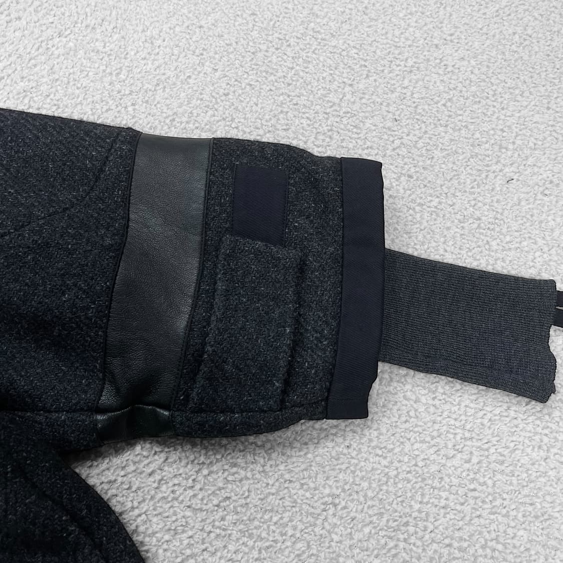 마르니 Marni 하프 울 코트 차콜 상품이미지3