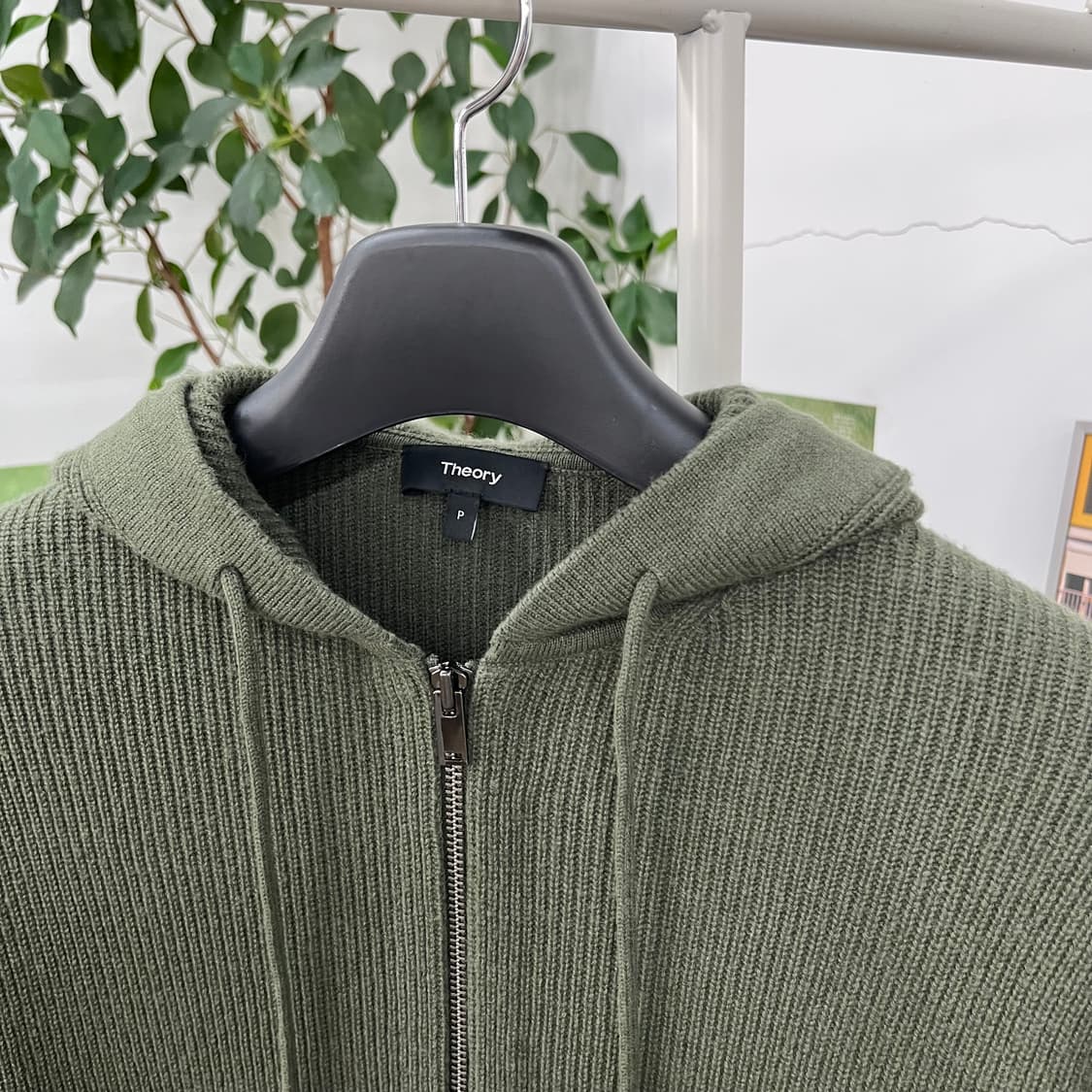 띠어리 캐시미어100% 후드집업 P 상품이미지3