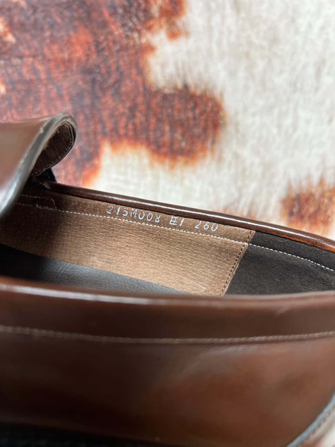 [260] 커스텀 수제화 브라운 페니 로퍼 상품이미지6