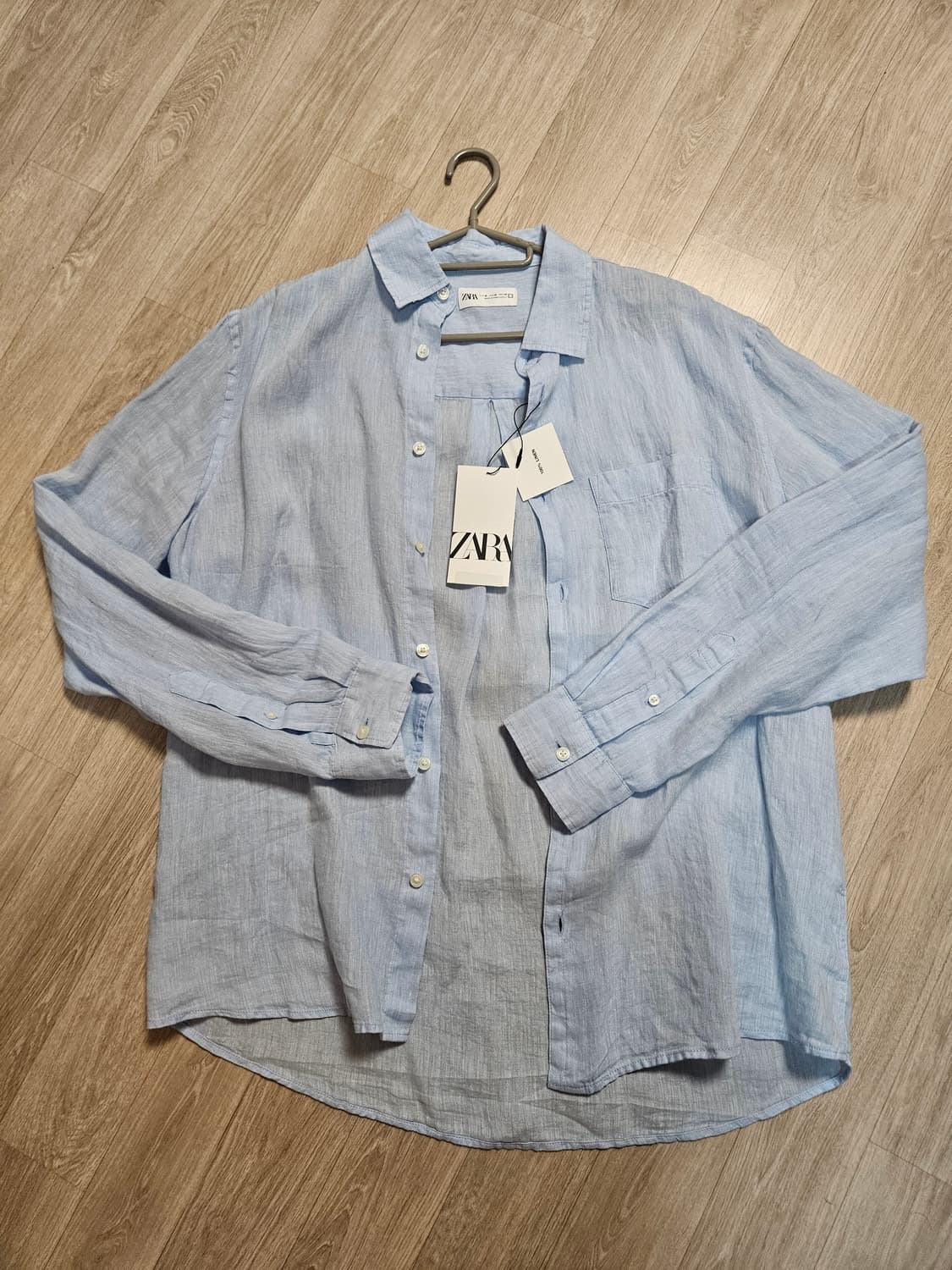 자라 ZARA 린넨셔츠 M사이즈 (새상품) 상품이미지1