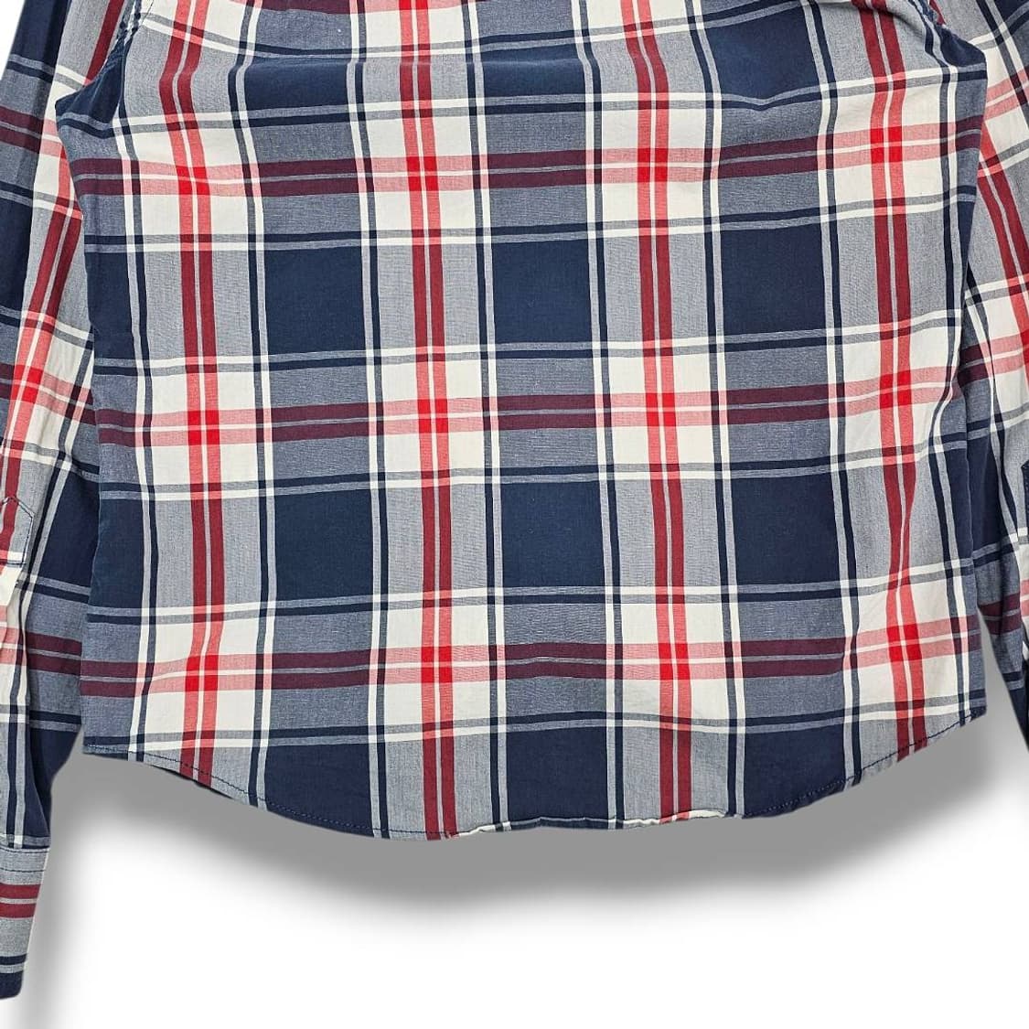 L Abercrombie 아베크롬비 머슬핏 체크셔츠 상품이미지7