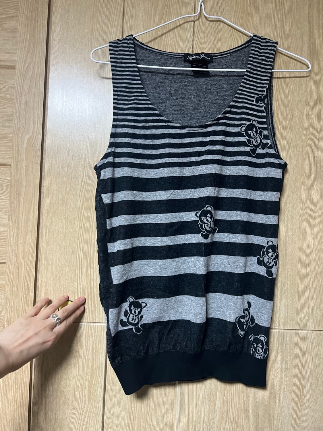 히스테릭글래머 빈티지 니트 나시 상품이미지2