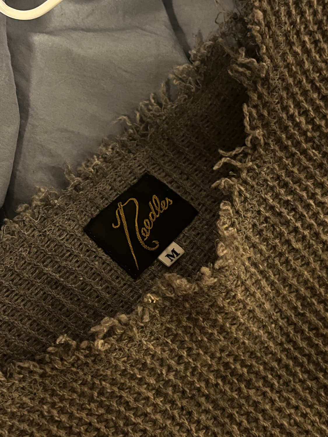 니들스 컷오프 보트넥 니트 M 상품이미지3