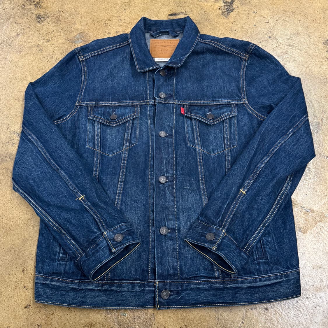 [정품/L] 리바이스 트러커 데님 자켓 블루 b17 상품이미지2