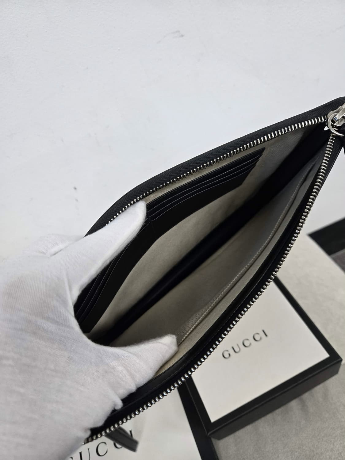 [보증서 정품] 구찌 레드울프 클러치백 상품이미지4