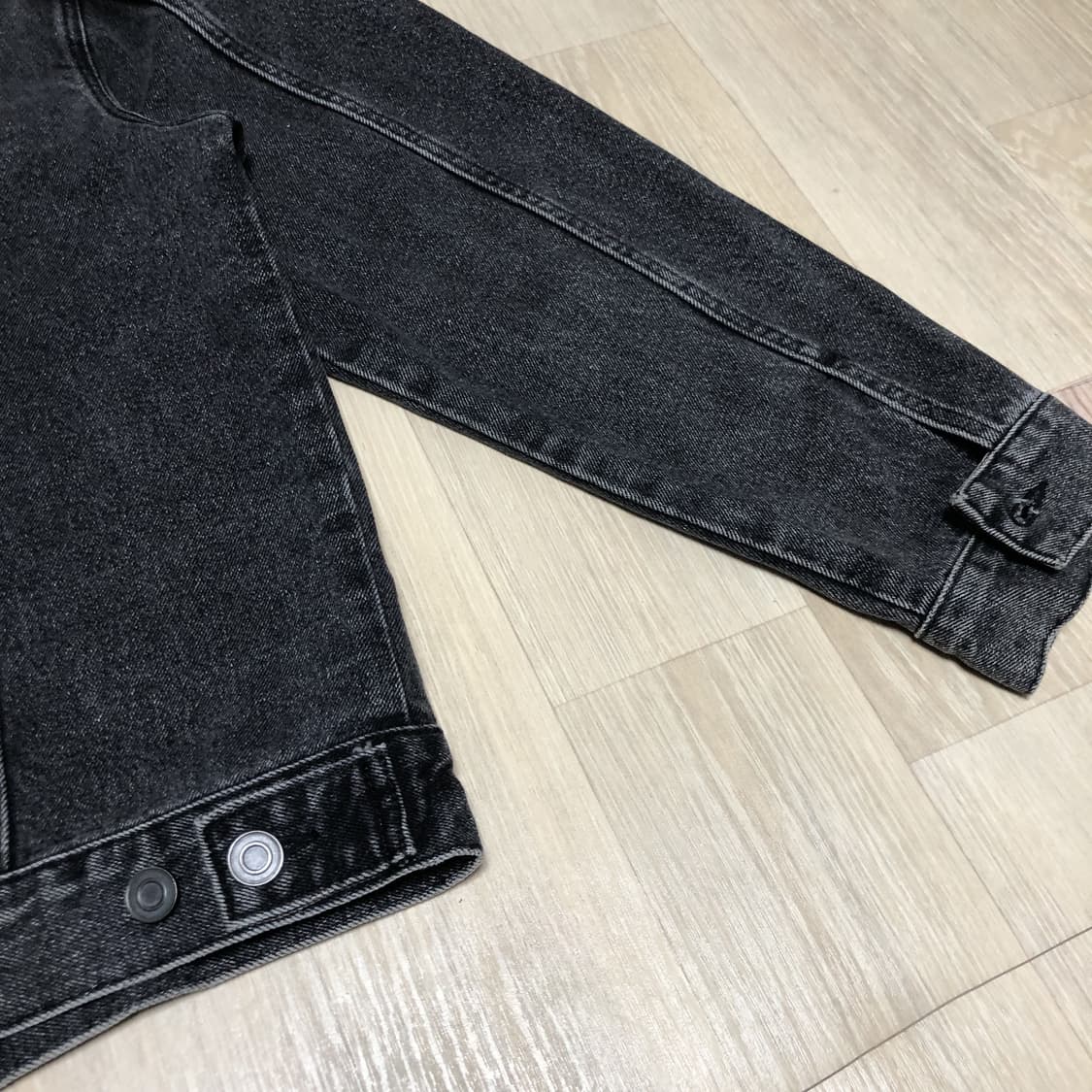 (L) 브랜디드 BRANDED 2001 슬로우 워커 데님 블랙 흑청자켓 상품이미지6