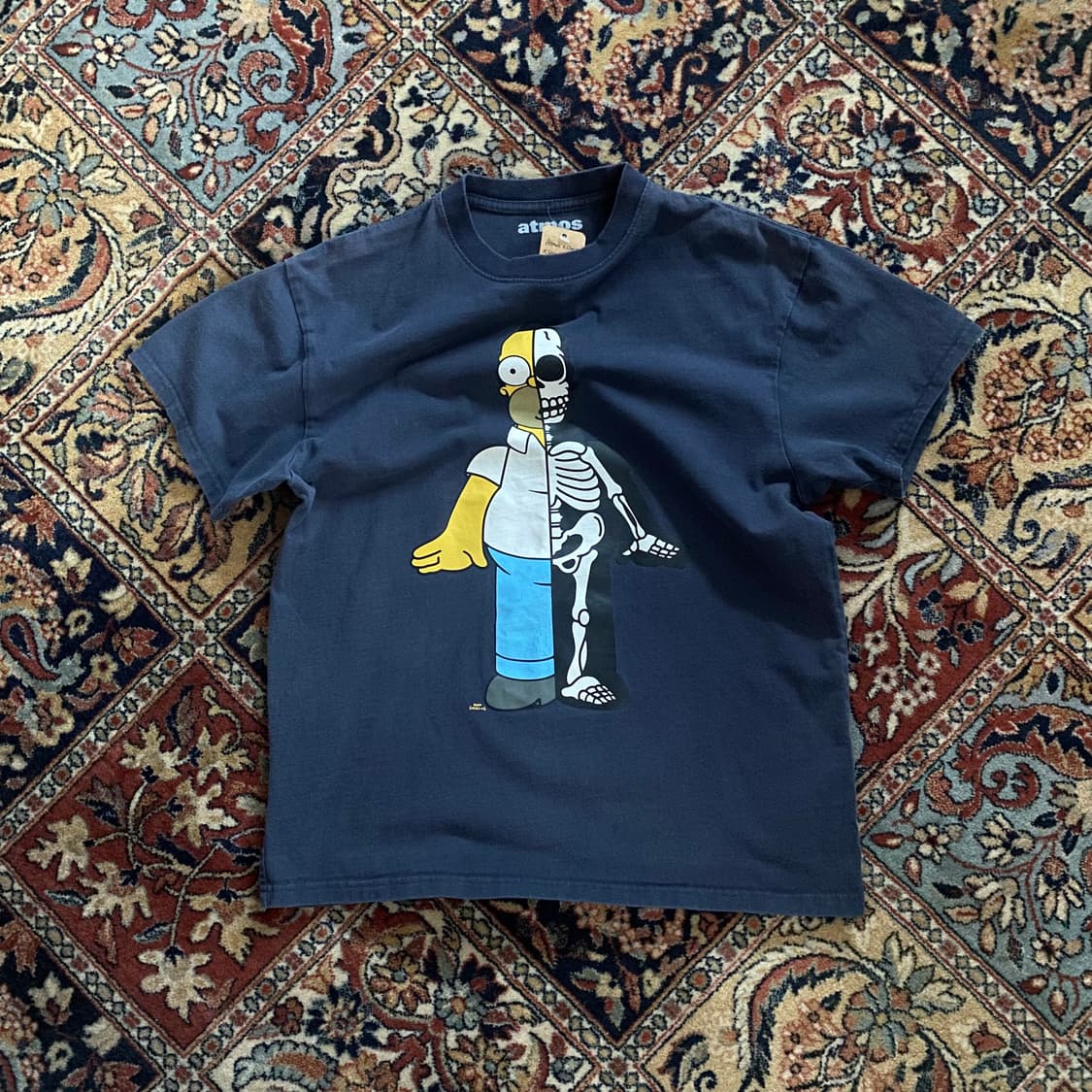 🌊Atmos X simpsons X Secretbase X-ray T 상품이미지1